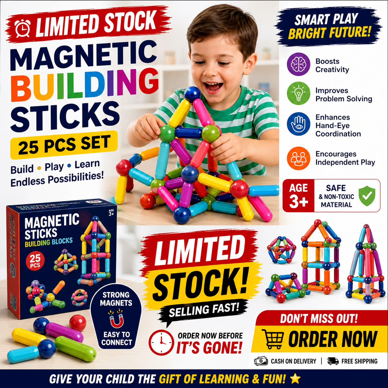 Magnetic Magic Builder Set
